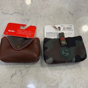 NWT Lot of 2 Reddy Walk Wallet Camo Lead Attachment *BENEFITS RESCUE*